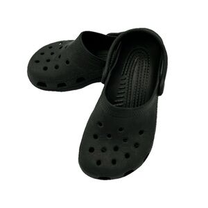 Crocs Black toddler boys or girls slip on sandals size 10/11